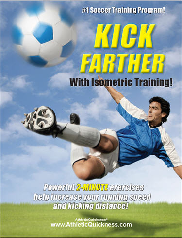 Kick harder and run faster with soccer speed training