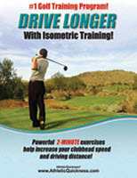 Drive longer with increased club head speed